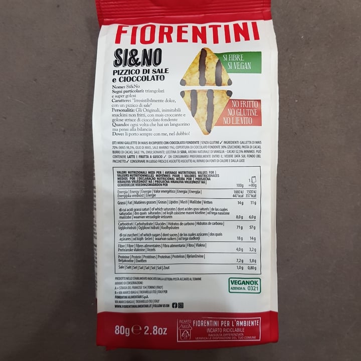 photo of Fiorentini Si&No Pizzico Di Sale E Cioccolato shared by @ieio on  23 May 2023 - review