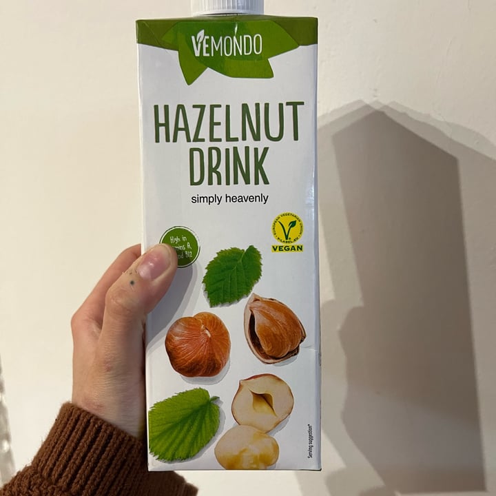 photo of Vemondo Hazelnut Drink shared by @giuliettaveg on  07 Feb 2023 - review