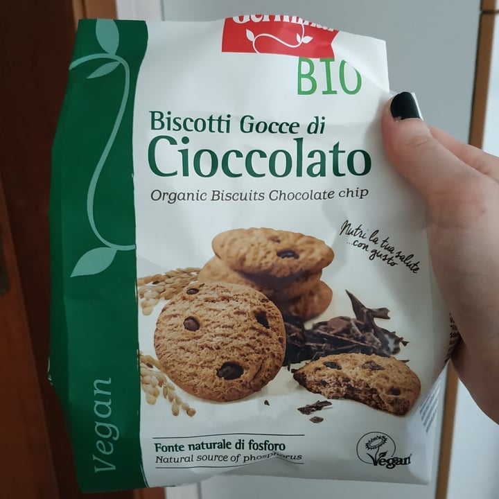 photo of Germinal Bio Biscotti Con Gocce Di Cioccolato shared by @chiaraz on  23 May 2023 - review