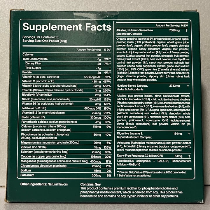 photo of athletic greens ultimate daily supplement shared by @ces on  12 Aug 2023 - review