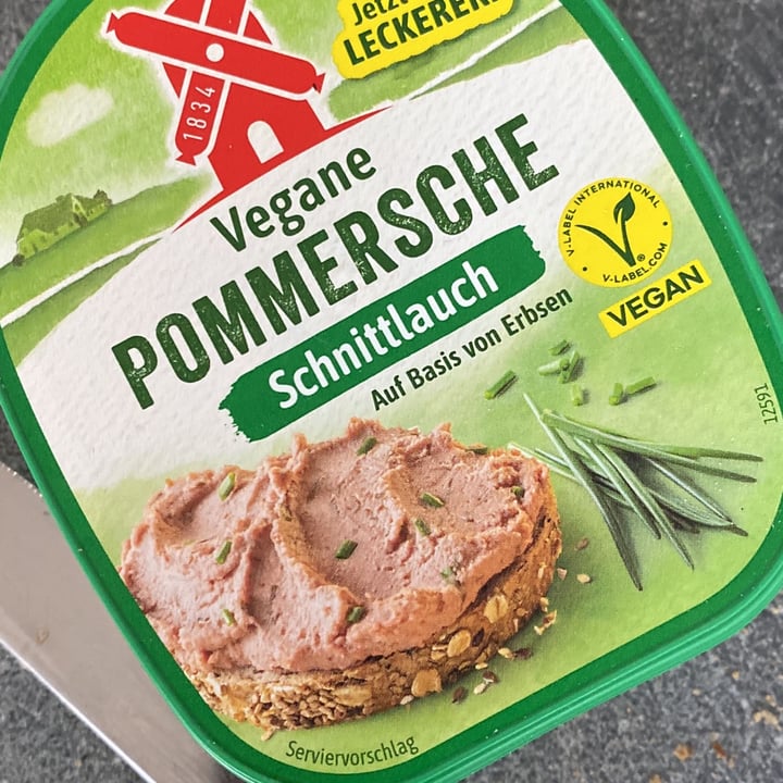 photo of Rügenwalder Mühle Vegane Pommersche Schnittlauch shared by @kind-cakes-leipzig on  20 Jul 2023 - review