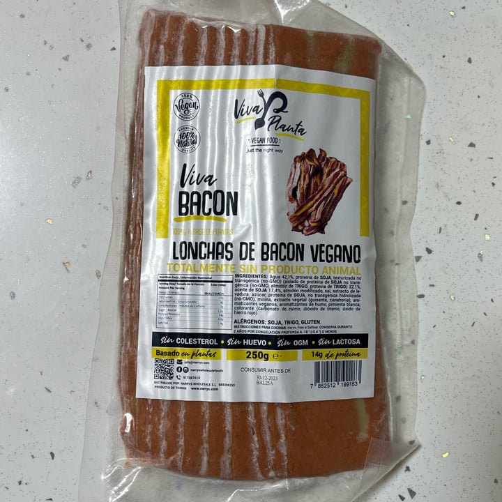 photo of Viva Planta Viva Bacon shared by @irenevegan on  01 Feb 2023 - review