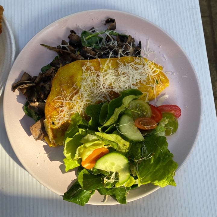photo of Oh My Days Vegan Cafe Omelette shared by @blacklilyleaf on  02 Aug 2023 - review