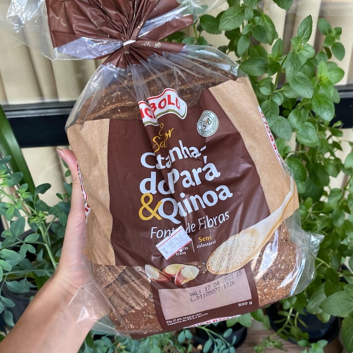 photo of Wickbold Pão de castanha-do-pará e quinoa shared by @poramormari on  03 Apr 2023 - review