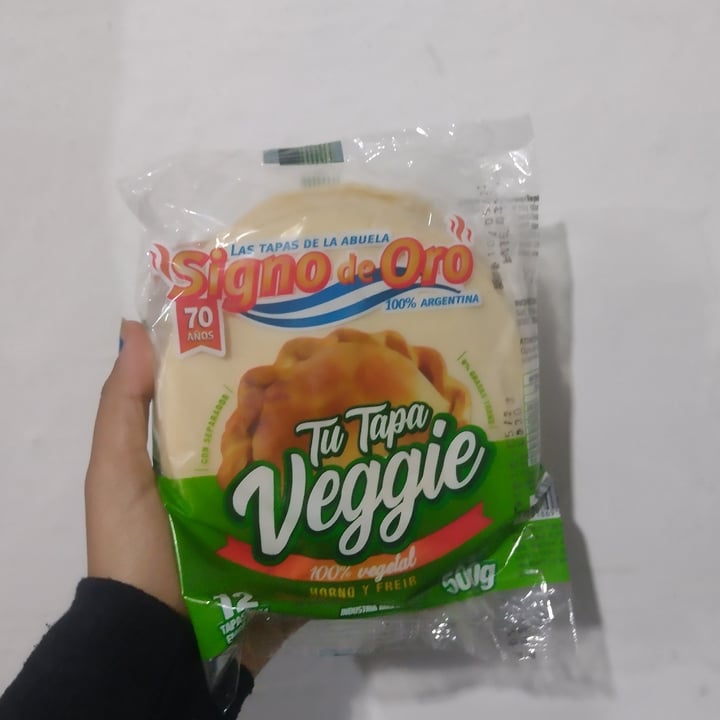 photo of Signo de Oro Tapa De Empanada Veggie shared by @malenita on  15 May 2023 - review