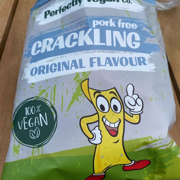 photo of Perfectly Vegan Co pork free crackling - original flavour shared by @partyinthekitchen on  13 Apr 2023 - review
