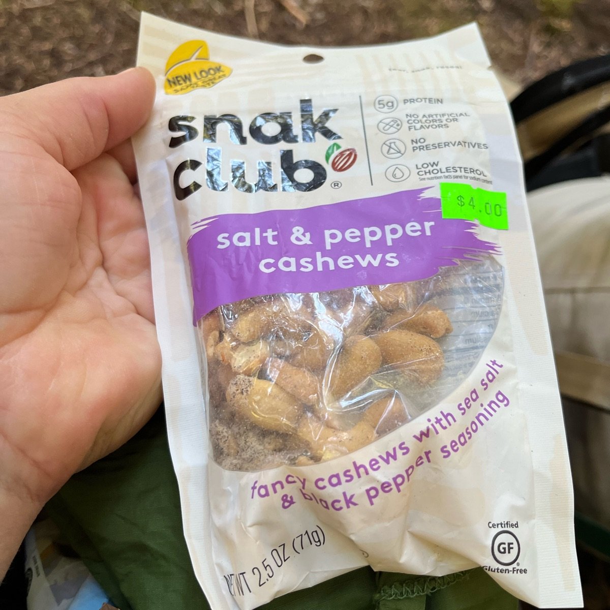 Snak Club salt and pepper cashews Reviews abillion