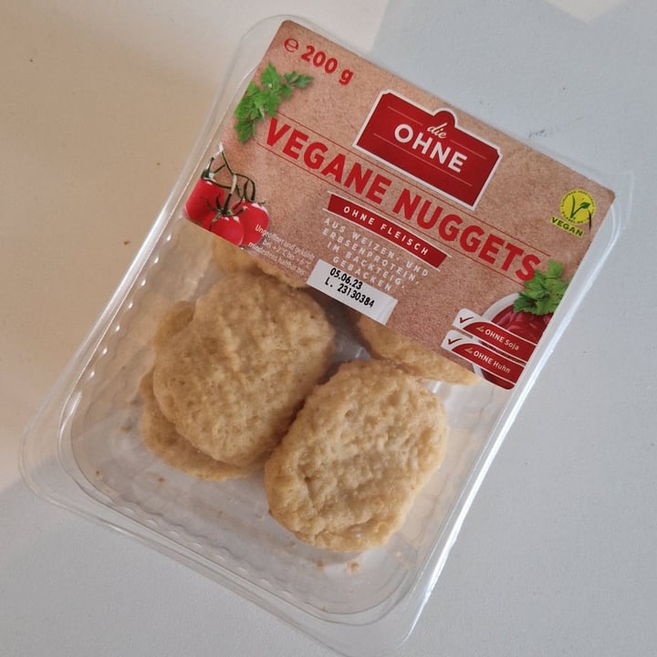 photo of Die Ohne Vegane Nuggets shared by @vanpanda on  01 Jun 2023 - review