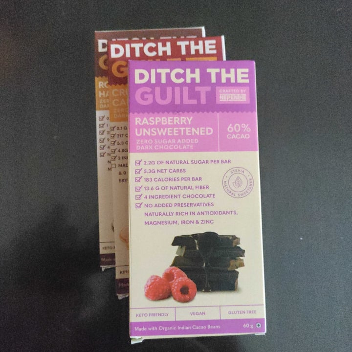 photo of Ditch The Guilt vegan Chocolates shared by @shruthi7 on  28 Jan 2023 - review