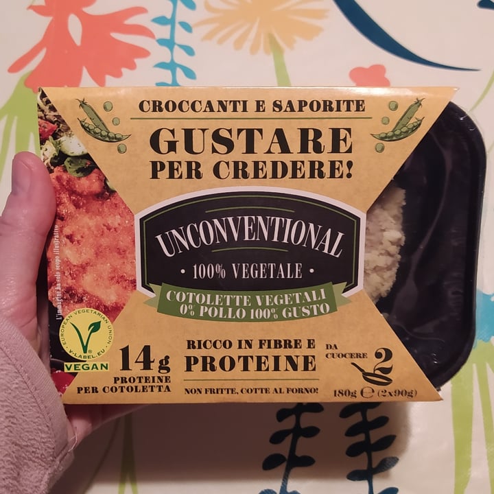 photo of Unconventional Cotolette Vegetali 0% Pollo 100% Gusto shared by @chiaraveg75 on  05 Feb 2023 - review