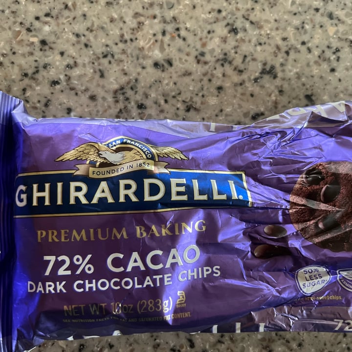 photo of Ghirardelli Intense Dark 72% Cacao Chocolate shared by @tatanka05 on  16 Jul 2023 - review