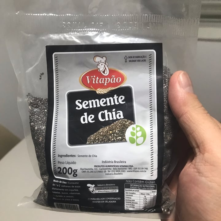 photo of Vitapão Sementes De Chia shared by @pcamargo on  28 May 2023 - review