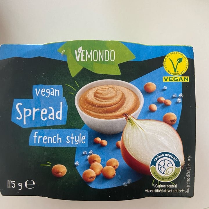 photo of Vemondo Vegan spread french style shared by @aledece on  28 Jul 2023 - review