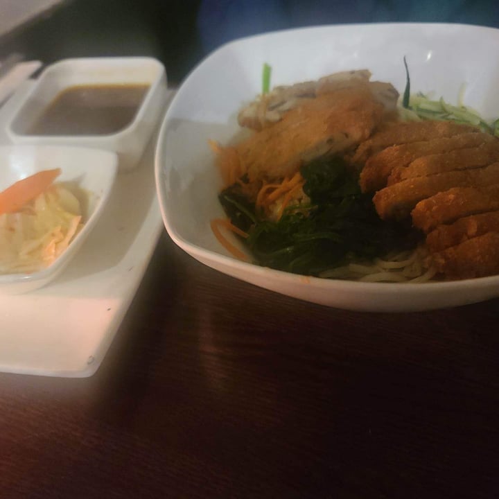 photo of Franchia Vegan Cafe Soy beef cutlet bibimbap shared by @bessiebean on  18 Jun 2023 - review