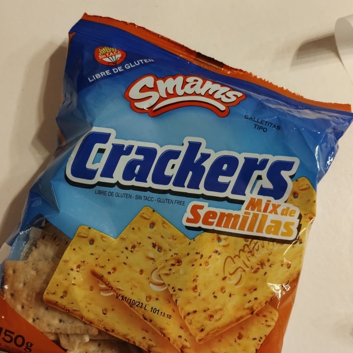 photo of smams Crackers Mix De Semillas shared by @gbalmiron on  24 Jun 2023 - review
