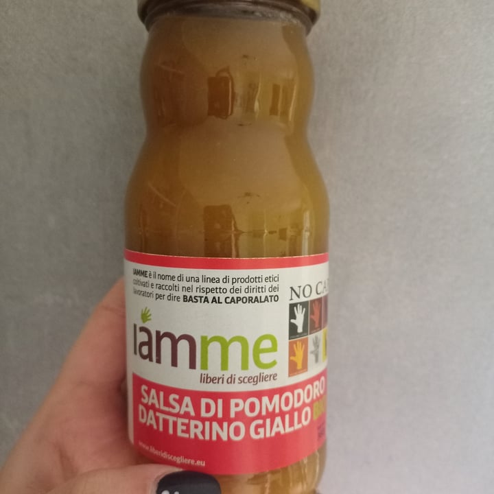 photo of Iamme salsa di pomodoro datterino giallo shared by @ciprovo on  29 Jan 2023 - review