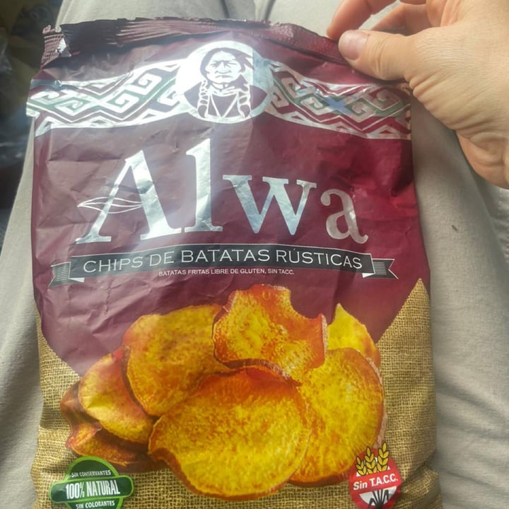 photo of Alwa Chips de batatas rústicas shared by @ladylulet on  09 Apr 2023 - review