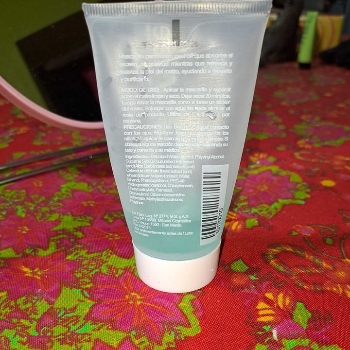 photo of Millanel Mascarilla peel off shared by @marianelaibanez on  07 Aug 2023 - review