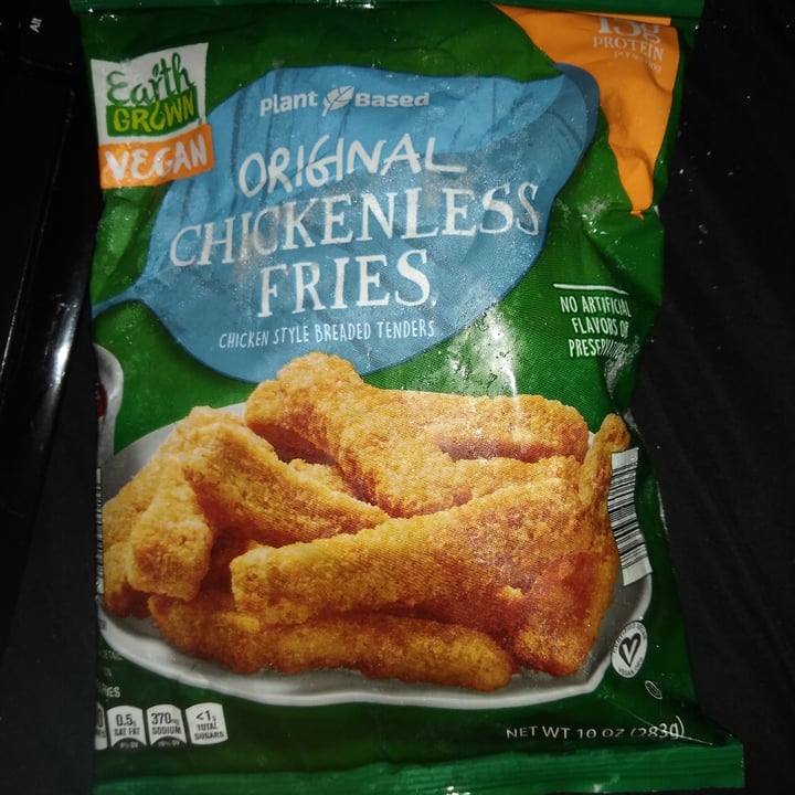 photo of Earth Grown Original Chickenless Fries shared by @rajivvegan on  27 Apr 2023 - review