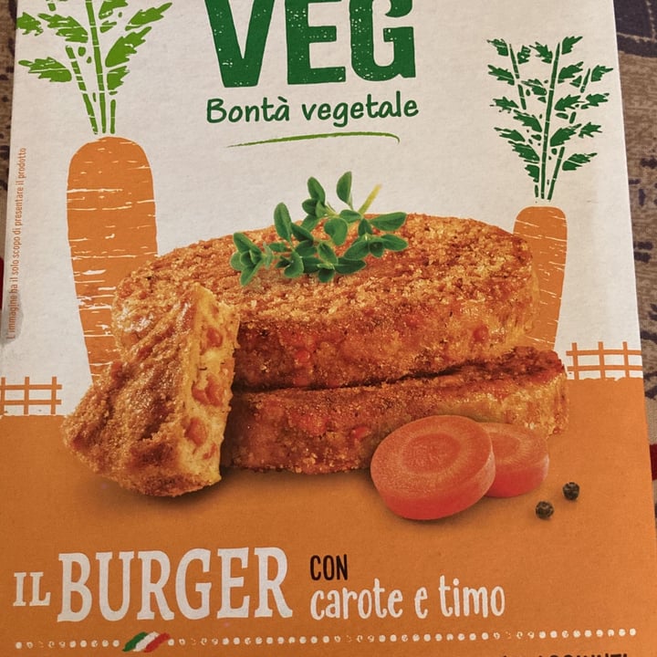 photo of la fattoria veg burger carote e timo shared by @stradlin62 on  11 Aug 2023 - review