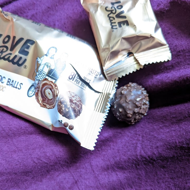 photo of LoveRaw Nutty Choco Balls shared by @jeanneloani on  10 May 2023 - review