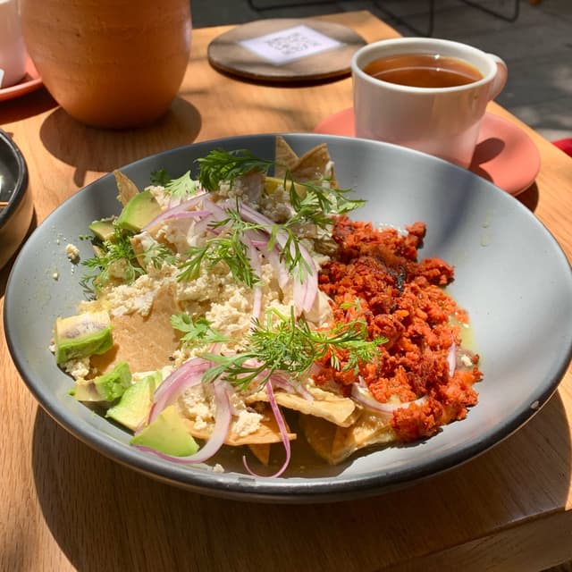 Photo of the dish “Chilaquiles Verdes”