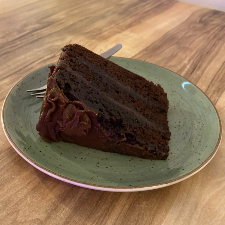photo of Prashad Café (Kloof Street) Chocolate cake shared by @catherinews on  28 Apr 2023 - review