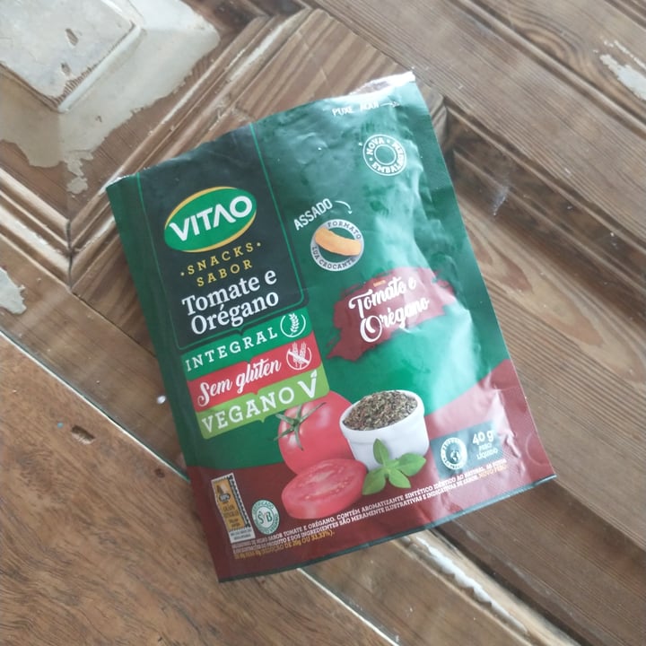 photo of VITAO salgadinho tomate shared by @kappyvara on  05 Feb 2023 - review