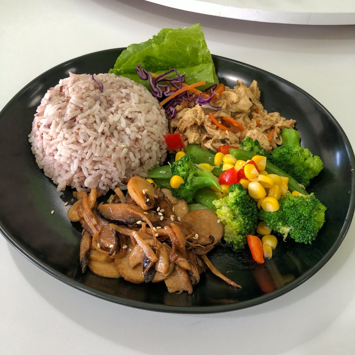 Economy Rice at 粮粮蔬食 DeGrain Vegetarian Cafe - Review by @m1tch9i ...