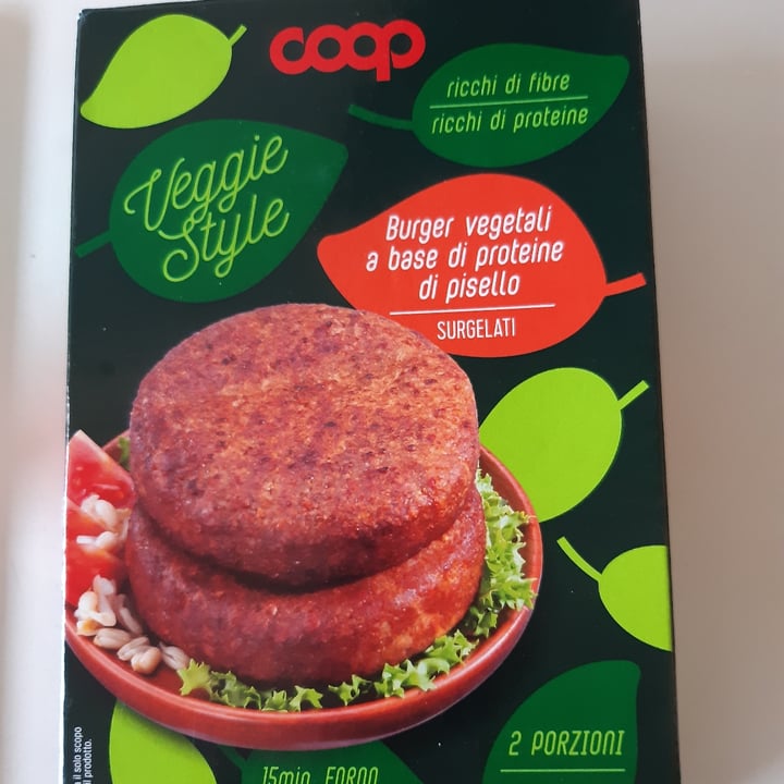 photo of Veggie Style (COOP) Burger a base di proteine del pisello shared by @laetitia16 on  24 Jun 2023 - review