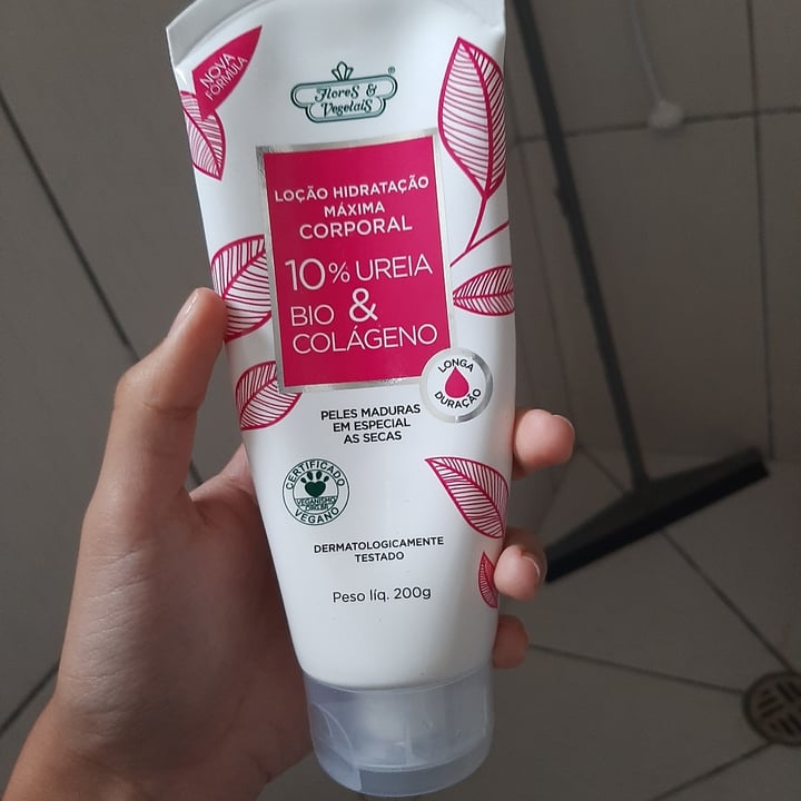 photo of Flores & Vegetais loção Hidratante Corporal 10% Ureia shared by @dabbu on  29 Jun 2023 - review