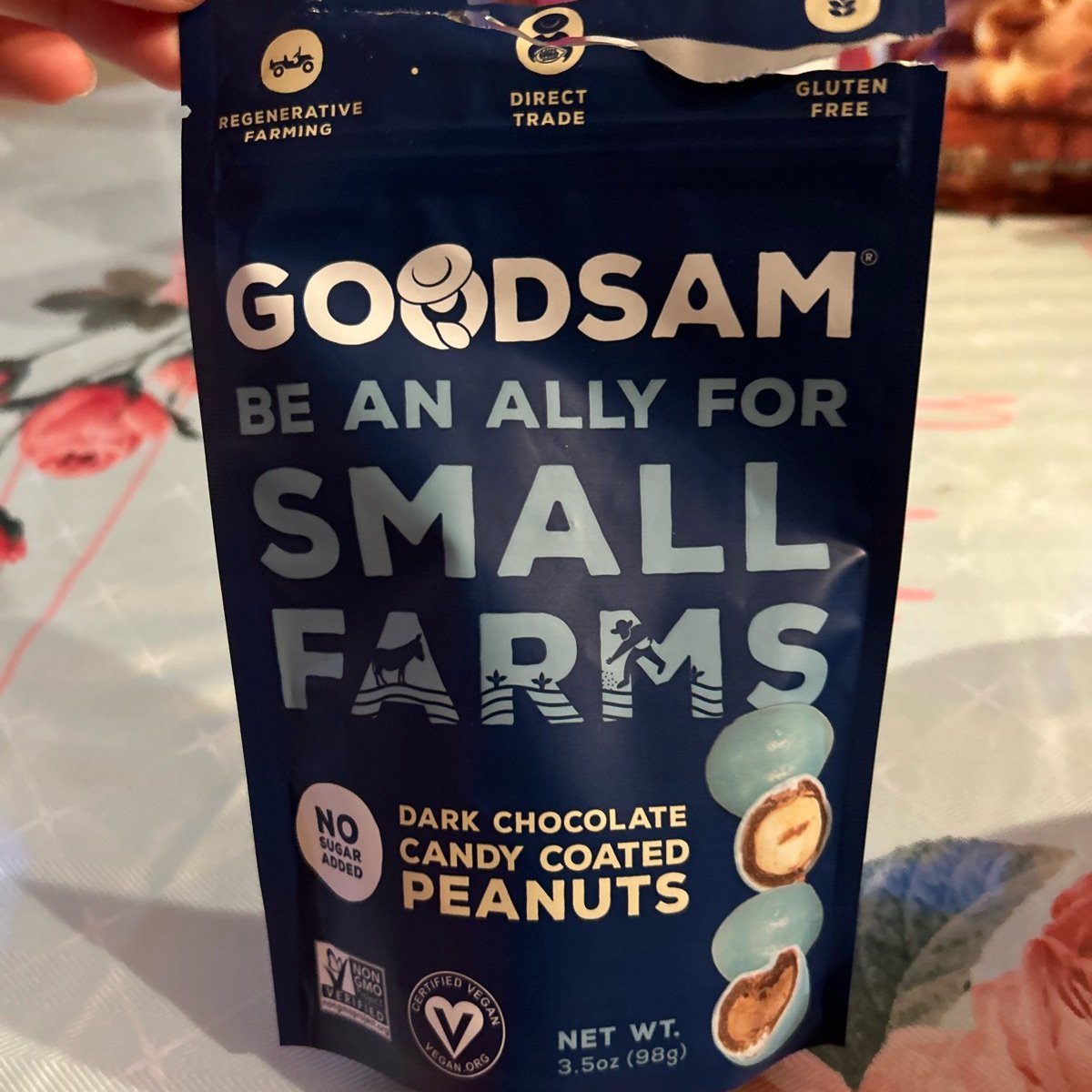 GoodSam foods Dark Chocolate Candy Coated Peanuts Reviews abillion