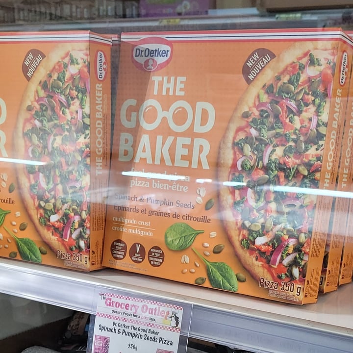 photo of Dr. Oetker The Good Baker Feel-Good Pizza (Spinach & Pumpkin Seeds) shared by @leo on  05 Mar 2023 - review