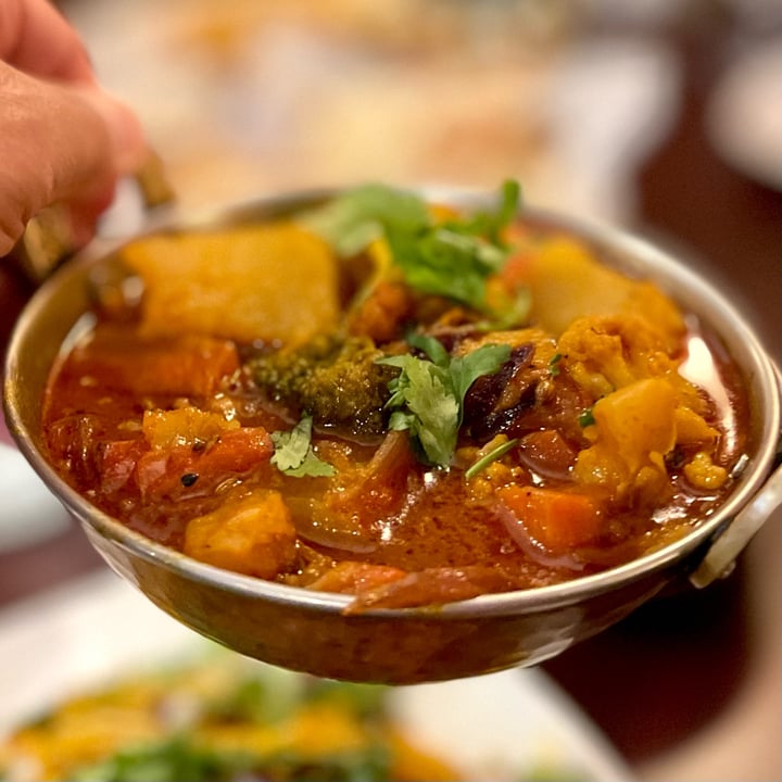 photo of Sargam Restaurant & Bar Mixed Vegetable Curry shared by @gregcombs on  06 Jul 2023 - review