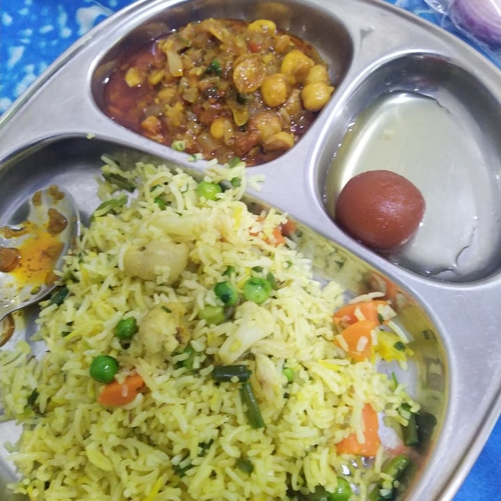 photo of Allspice Veg Pulav Chole Meal shared by @aniketbabar on  15 Jul 2023 - review