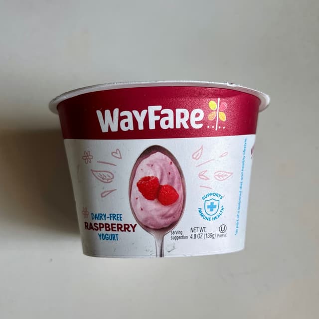 Dairy-Free Raspberry Yogurt from WayFare - Vegan Product Reviews ...