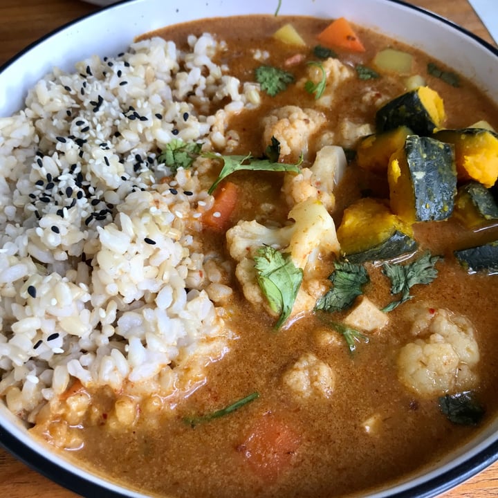 photo of The Plant Food Thai Red Curry Rice shared by @ziggyradiobear on  02 Apr 2023 - review
