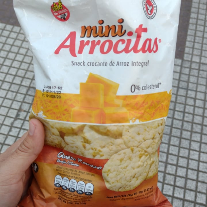 photo of mini Arrocitas Mini Arrocitas Queso Romano shared by @moshpitmaniac97 on  07 Aug 2023 - review