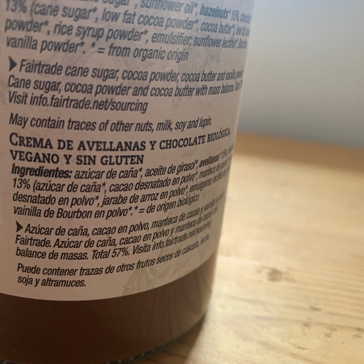 photo of Brinkers La Vida Vegan Crema de Avellanas y Chocolate shared by @viroliveira on  11 Jul 2023 - review