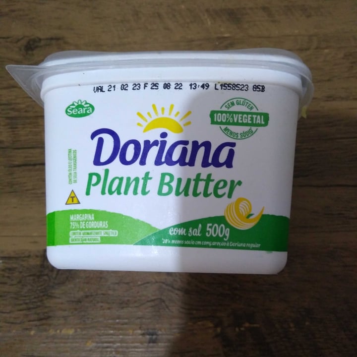 photo of Doriana Plant Butter - com sal shared by @heloo on  22 Feb 2023 - review
