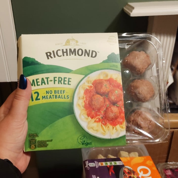 photo of Richmond Meat free meatballs shared by @shaykempinskipepperd on  27 Apr 2023 - review