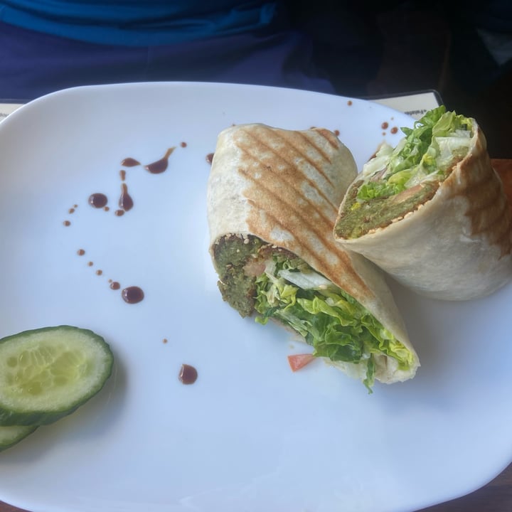 photo of Flop Café Falafel Wrap shared by @apkilgour on  05 Feb 2023 - review