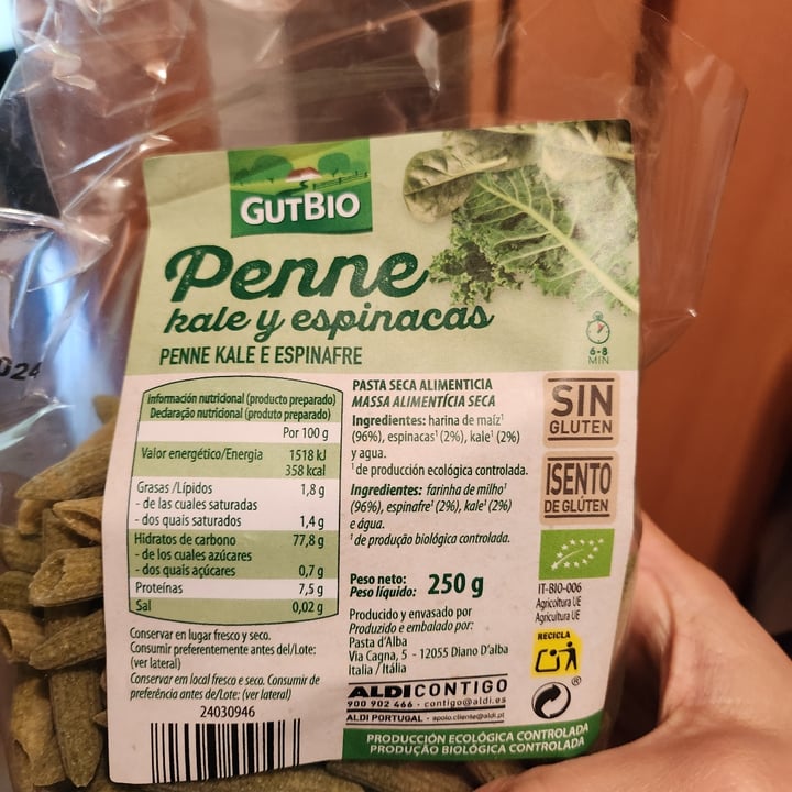 photo of GutBio pasta de kale shared by @xirina on  17 Feb 2023 - review