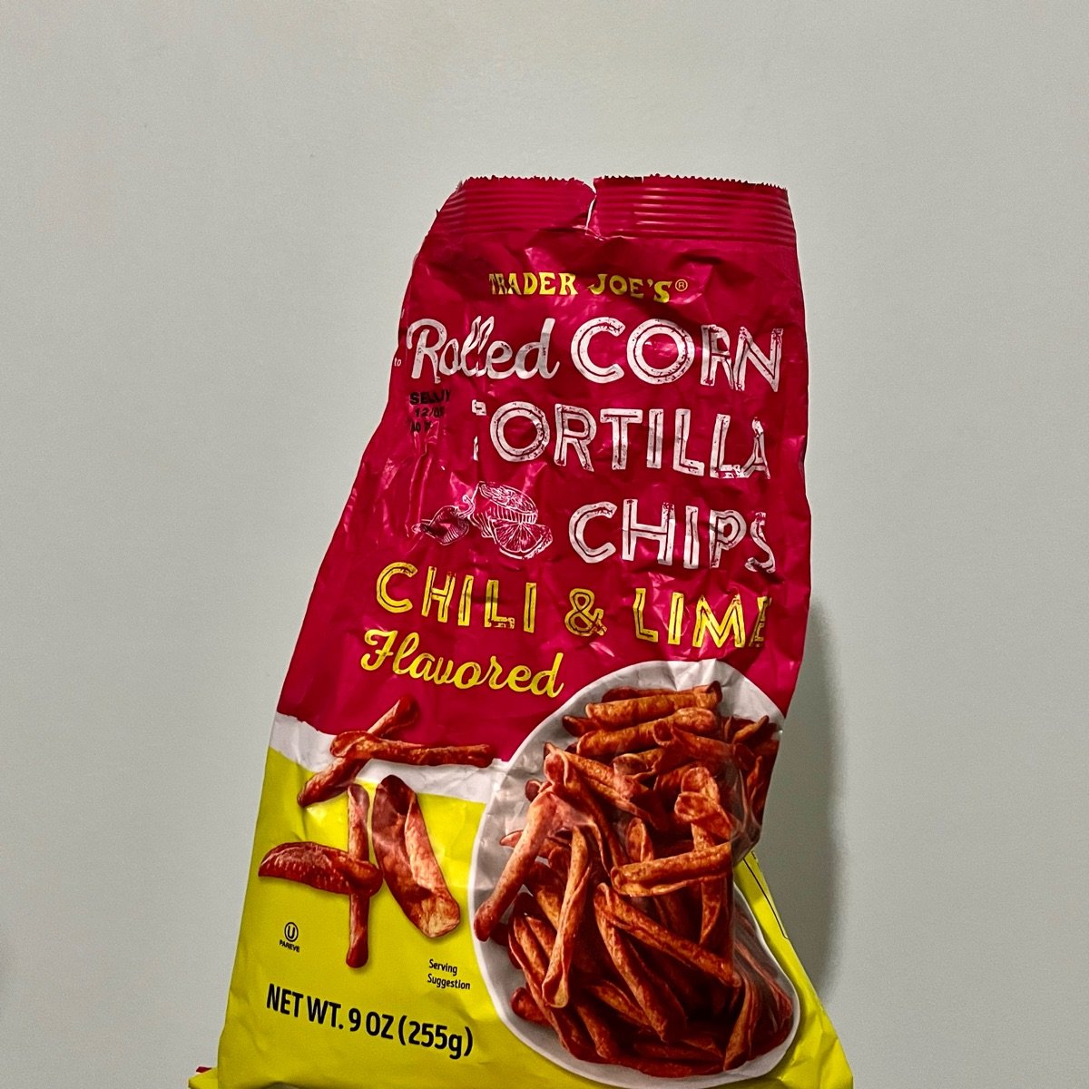 Corn Tortilla Chips Chili Lime Flavored from Trader Joe's