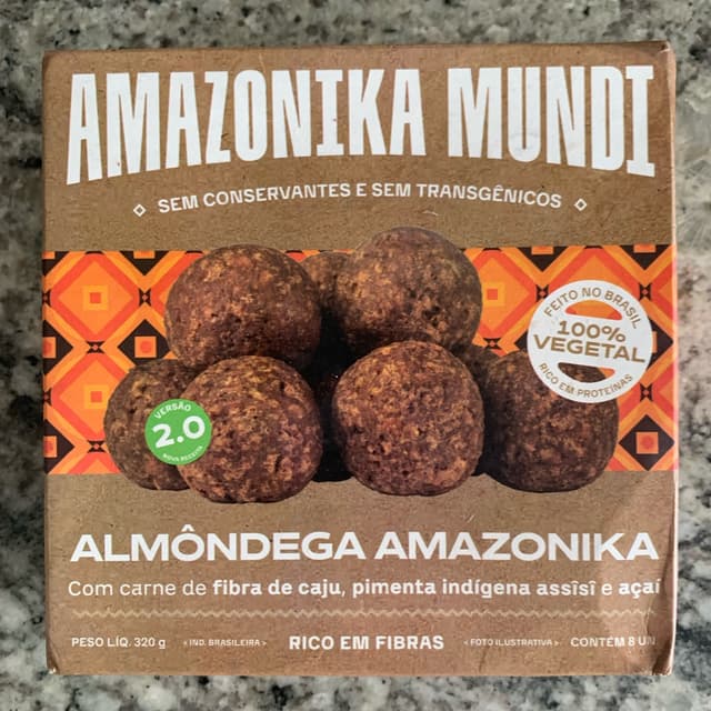 Almôndega Amazonica from Amazonika mundi - Vegan Product Reviews ...