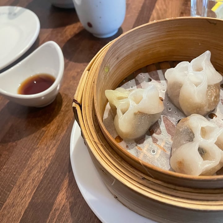 photo of Tofu Vegan Steamed Tofu and Mushroom Dumplings shared by @vegandamian on  12 Dec 2022 - review
