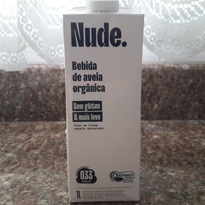 photo of Nude Bebida de aveia orgânica sem glúten shared by @samimogs on  10 Mar 2023 - review