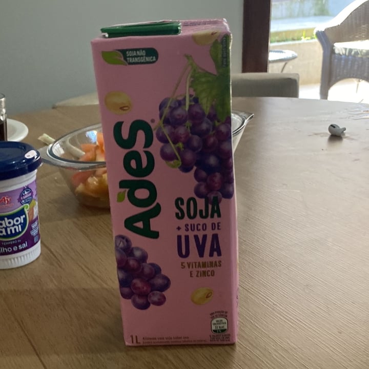 photo of Ades Ades Soja +Suco de Uva shared by @noahlelis on  26 Jul 2023 - review