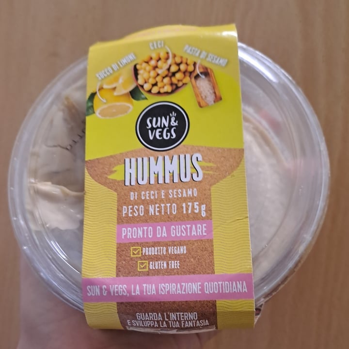 photo of Sun&vegs Hummus shared by @acilegna on  11 Jan 2023 - review