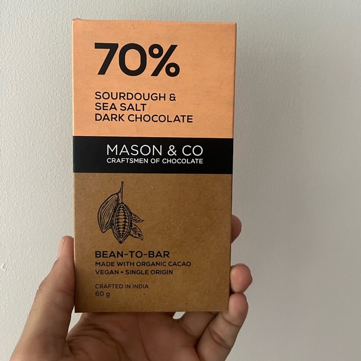photo of Mason & Co Sourdough And Sea Salt Chocolate shared by @beingdhaval on  25 Jul 2023 - review